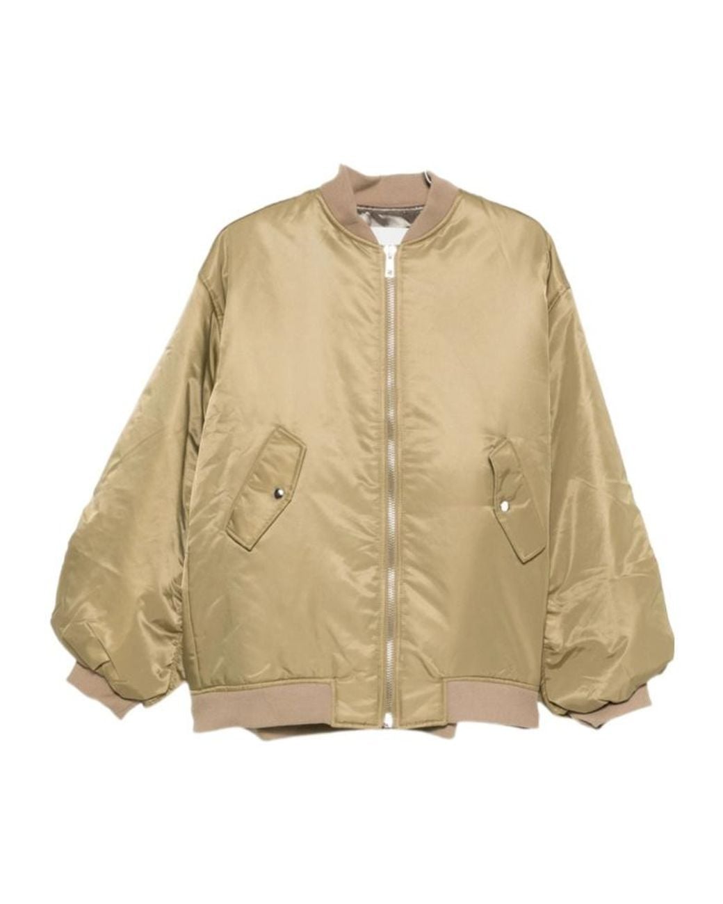 Frankie Shop Natural Astra Bomber Jacket