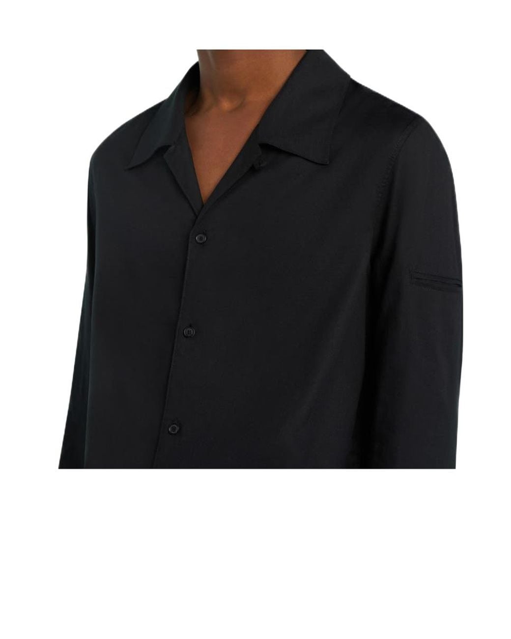 Courreges Black Courrèges Ac Button-Up Shirt for men
