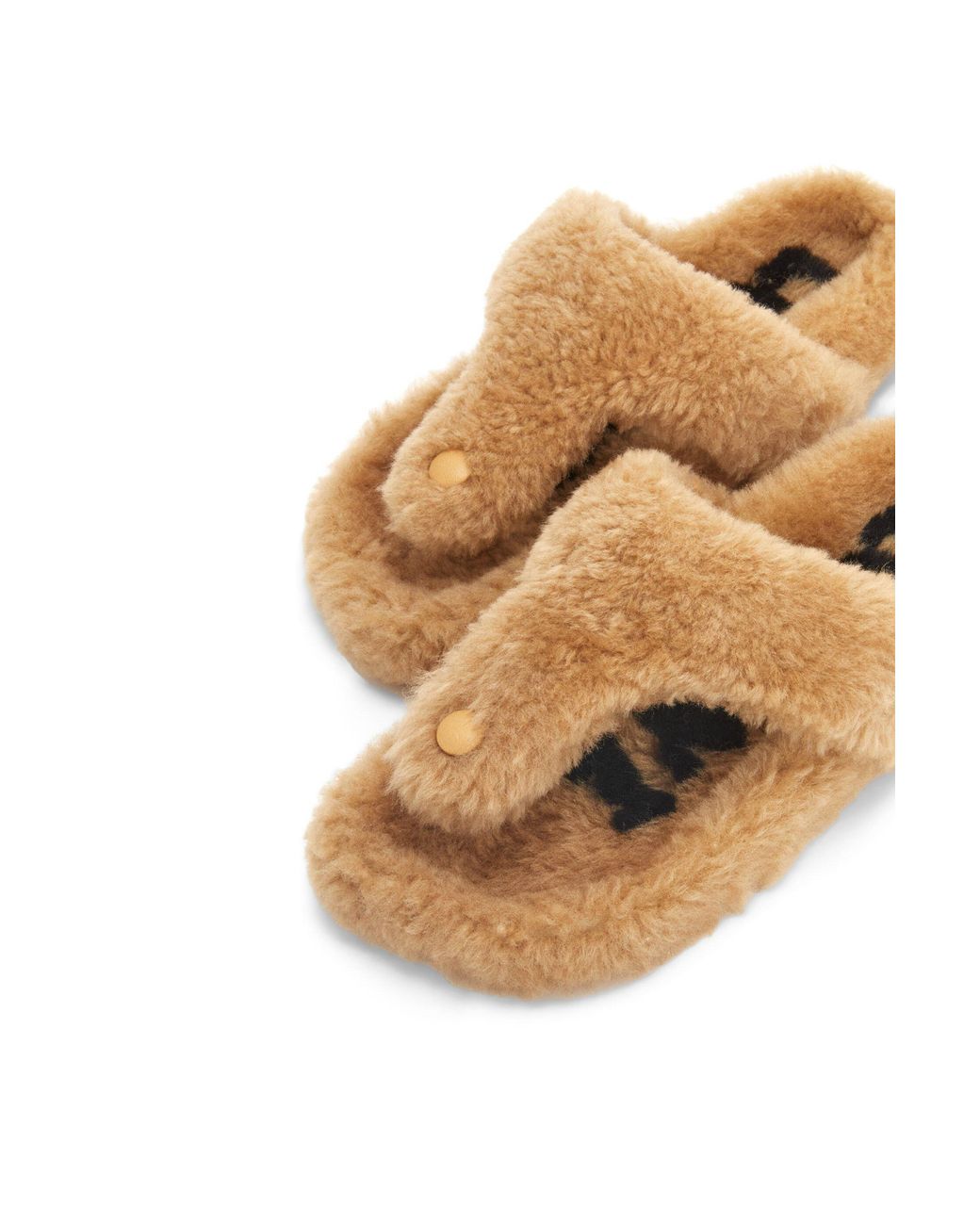 Loewe Brown Ease Toe Post Sandal