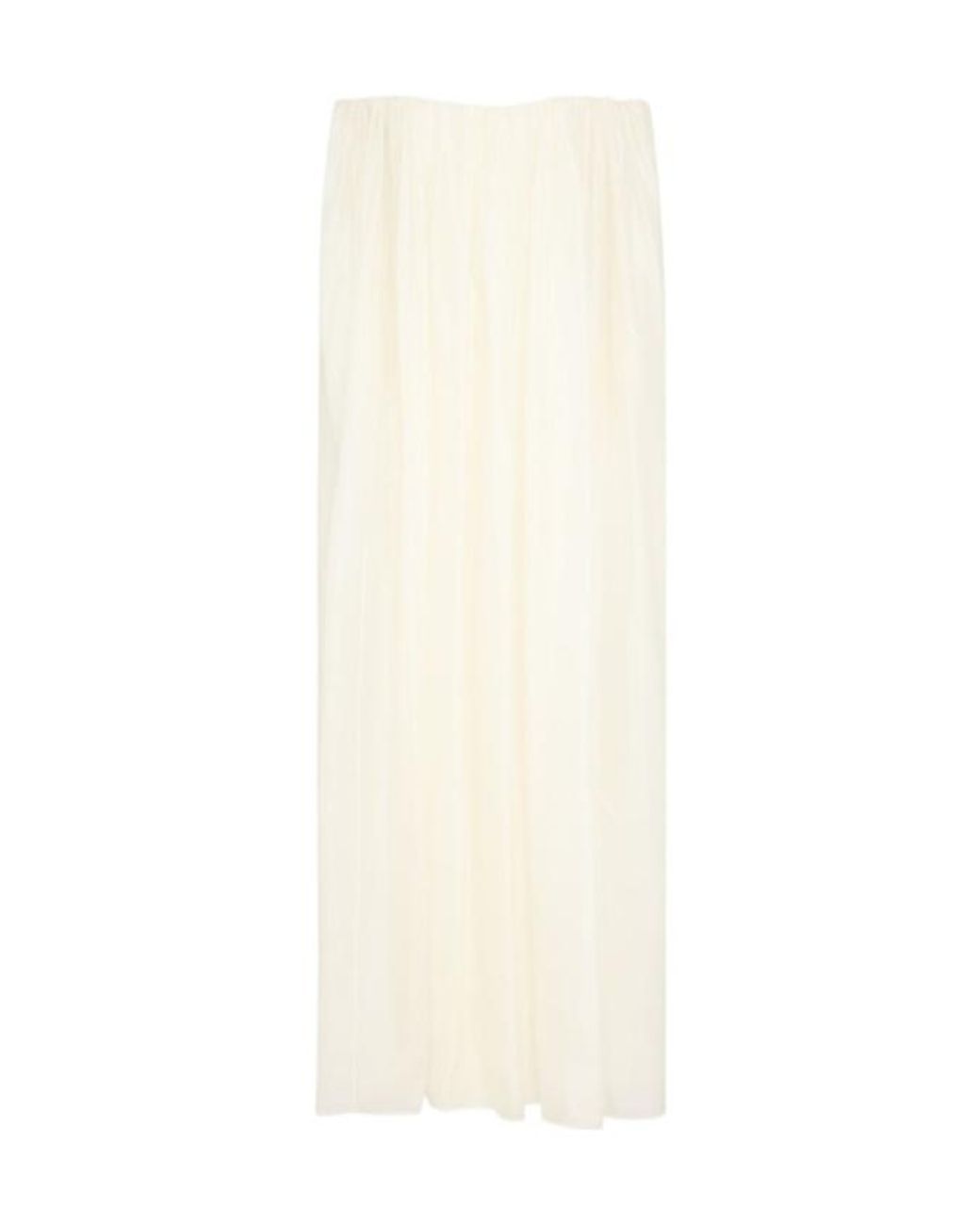 Christopher Esber White Vapour Overlay Silk Organza Gown