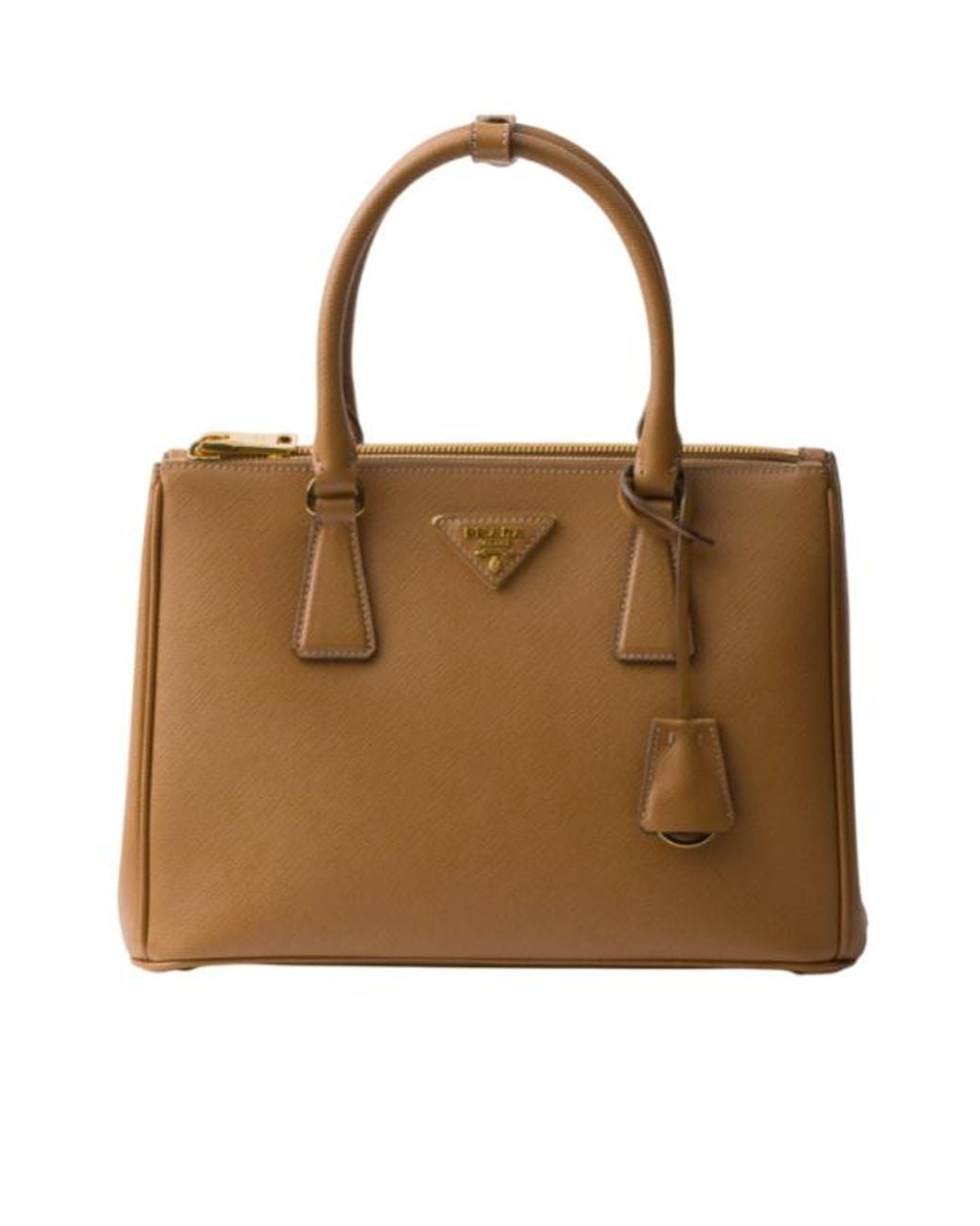 Prada Brown Galleria Medium Saffiano Leather Bag