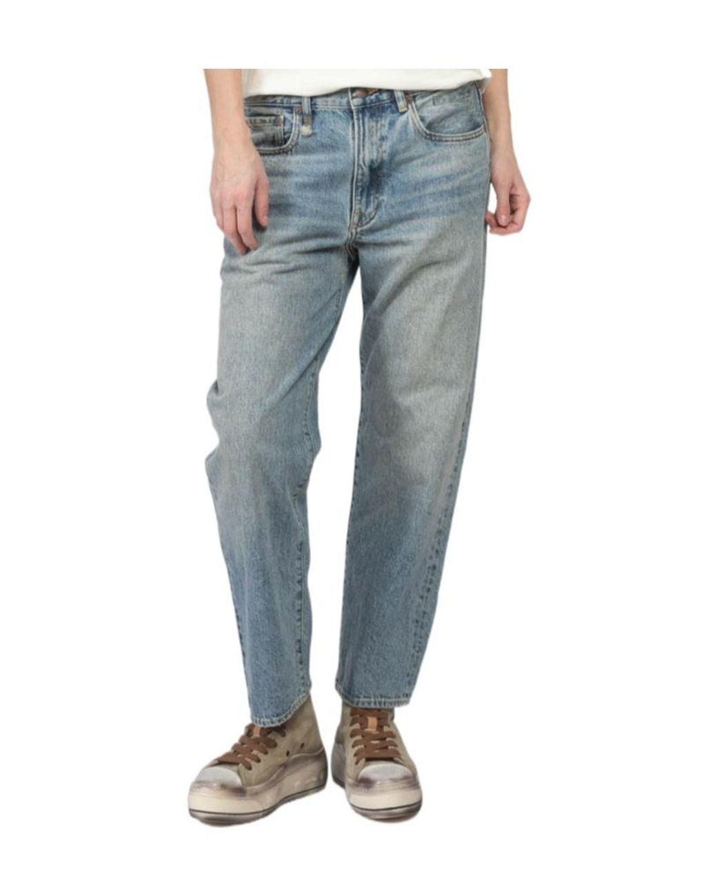 R13 Blue Belt-Loop Jeans