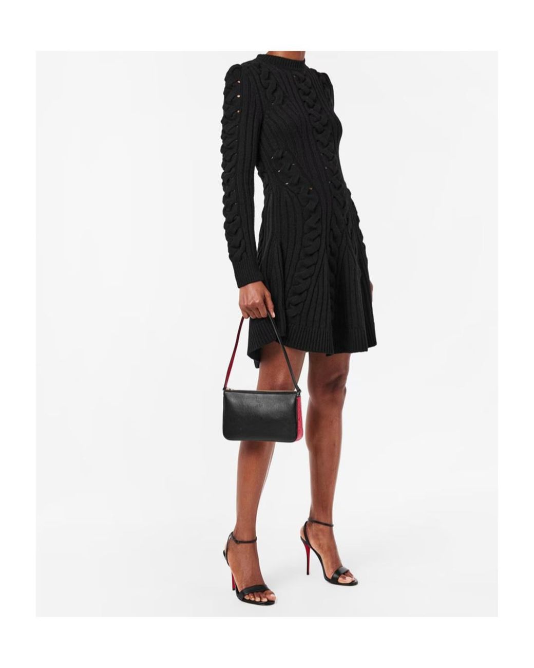 Christian Louboutin Black Chr Miss Z Sndal