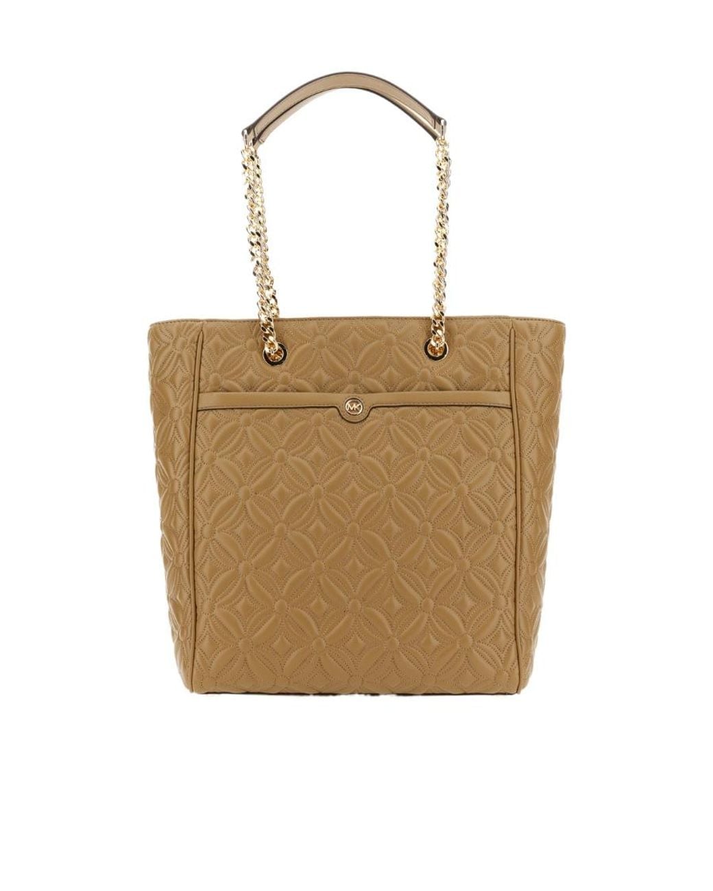 MICHAEL Michael Kors Natural Blaire Large Logo Tote Bag