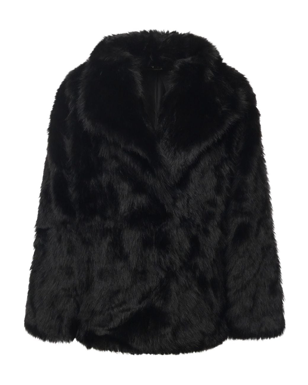 V73 Black Long Sleeved Coat