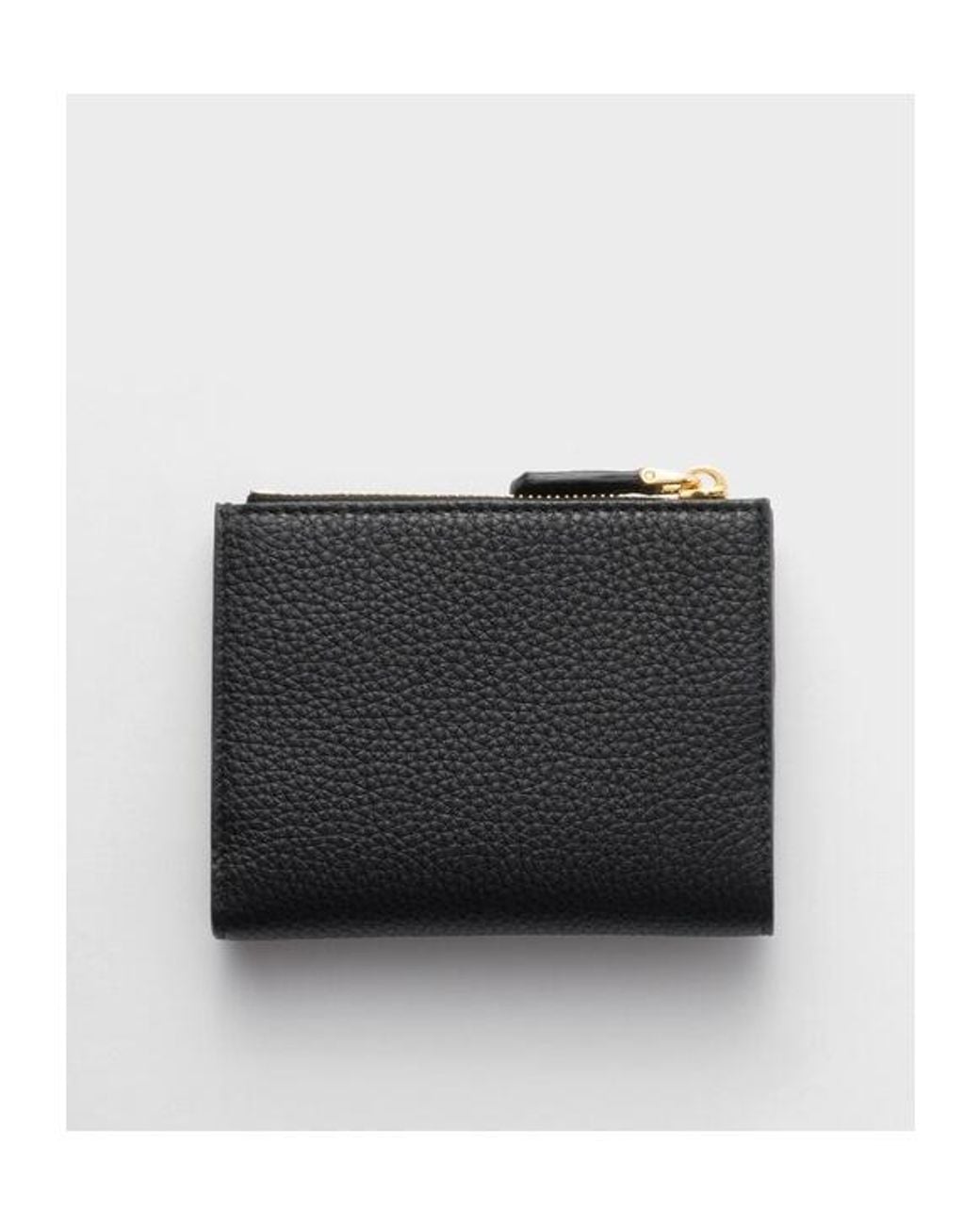 Prada Black Small Leather Wallet