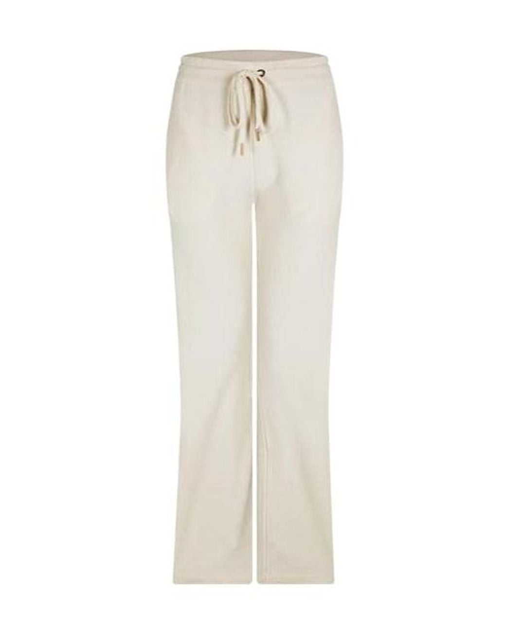 Versace White Drawstring Casual Pants