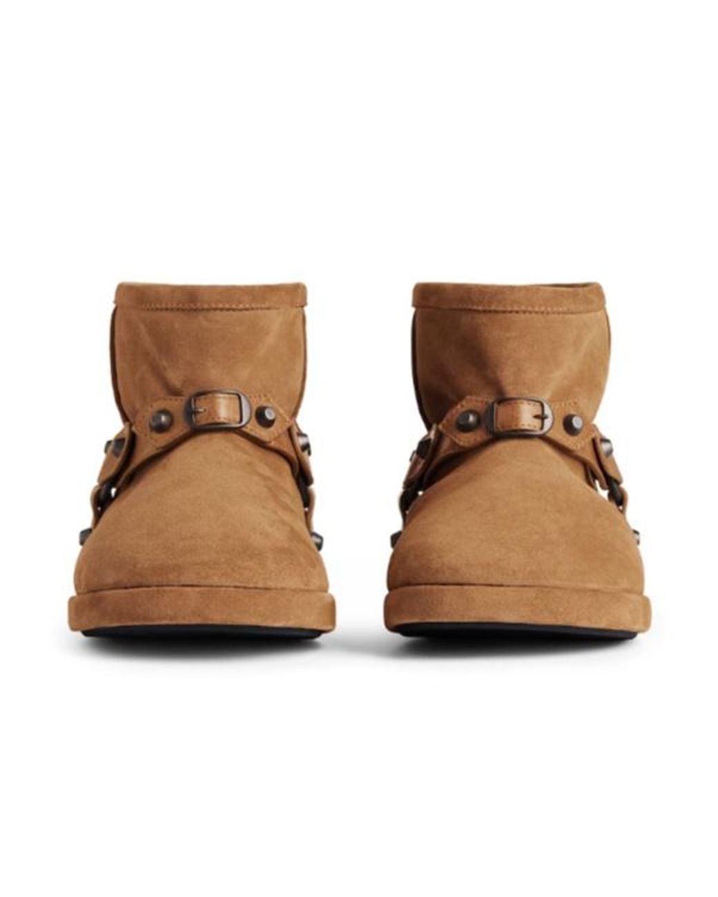 Balenciaga Brown "Alaska" Snow Boots