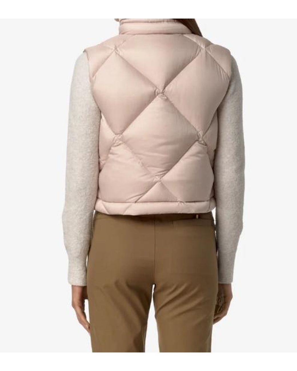 K-Way Pink Will Super Light Thermo Heavy Waistcoat