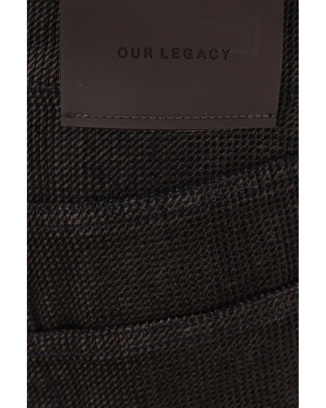Our Legacy Gray Vast Cut Pants for men