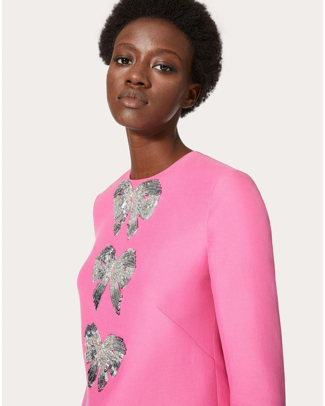 Valentino Pink Slim Dress