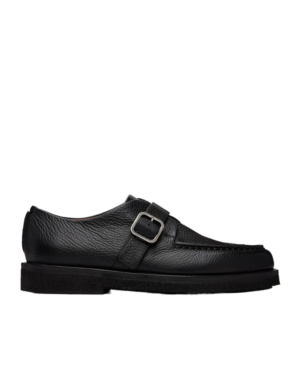 Marsèll Black Moccar Leather Loafers for men
