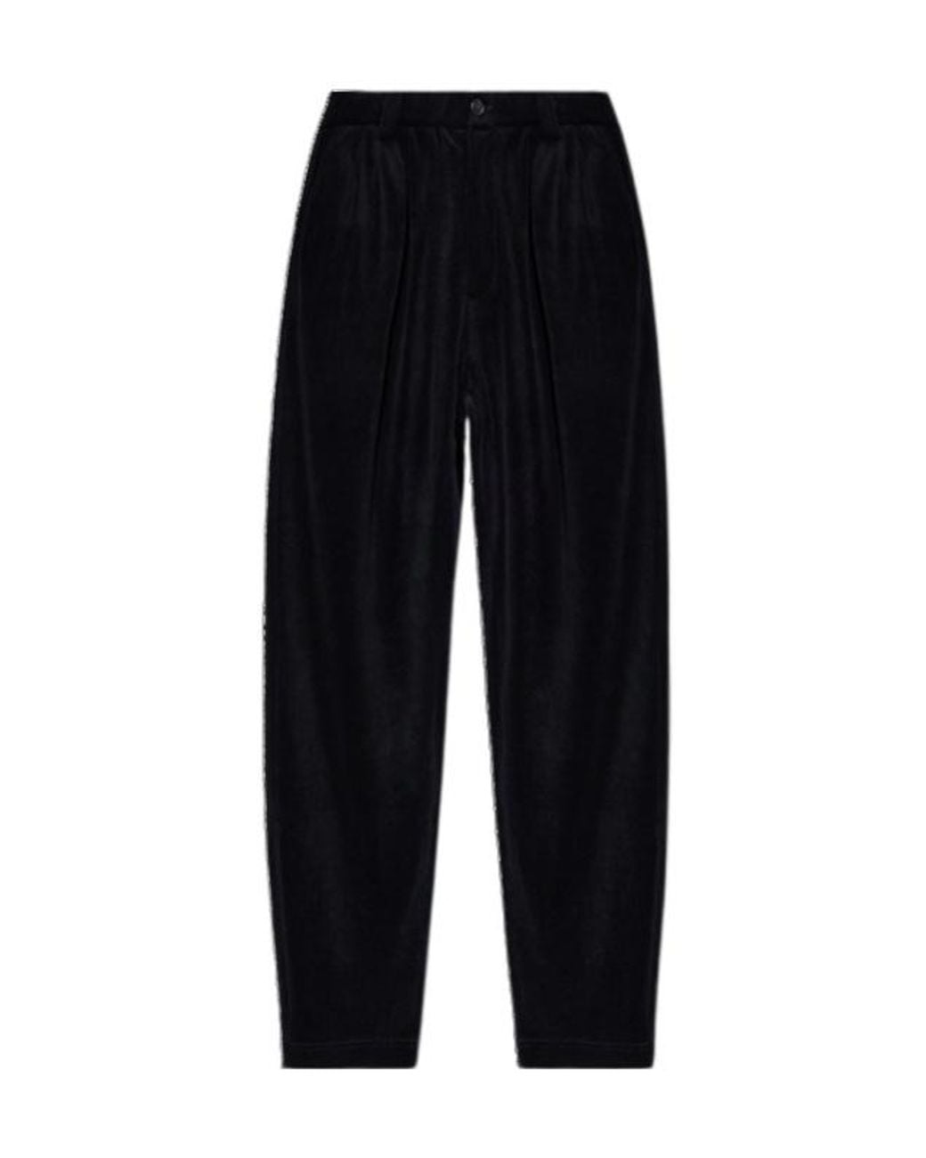 Giorgio Armani Blue Terry Tapered Trousers for men