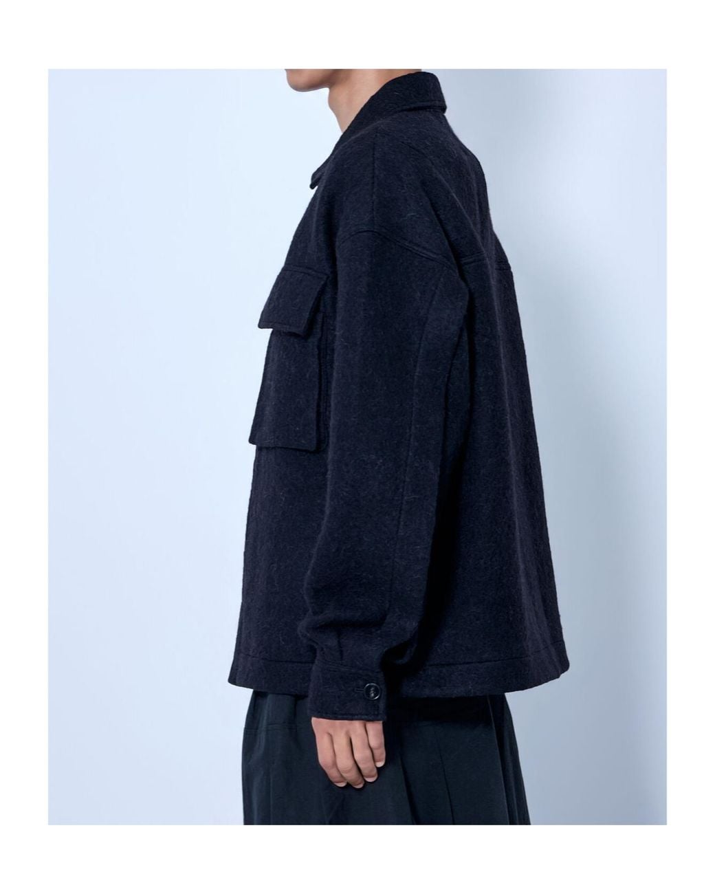 Entire studios Black Long-Sleeve Jacket for men
