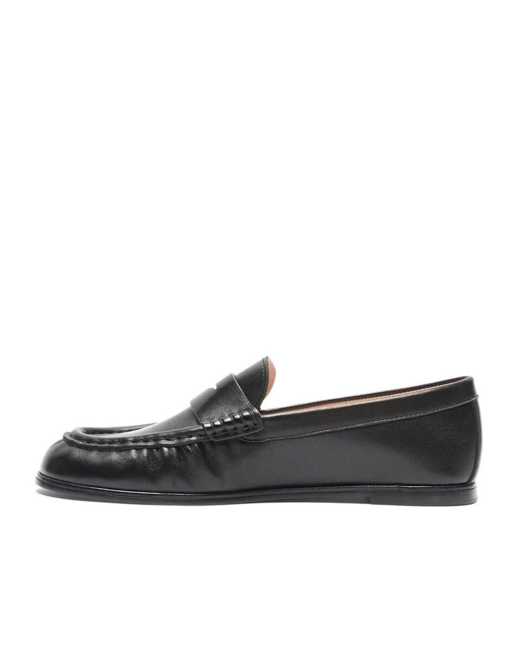 Stuart Weitzman Black Spencer Oafer