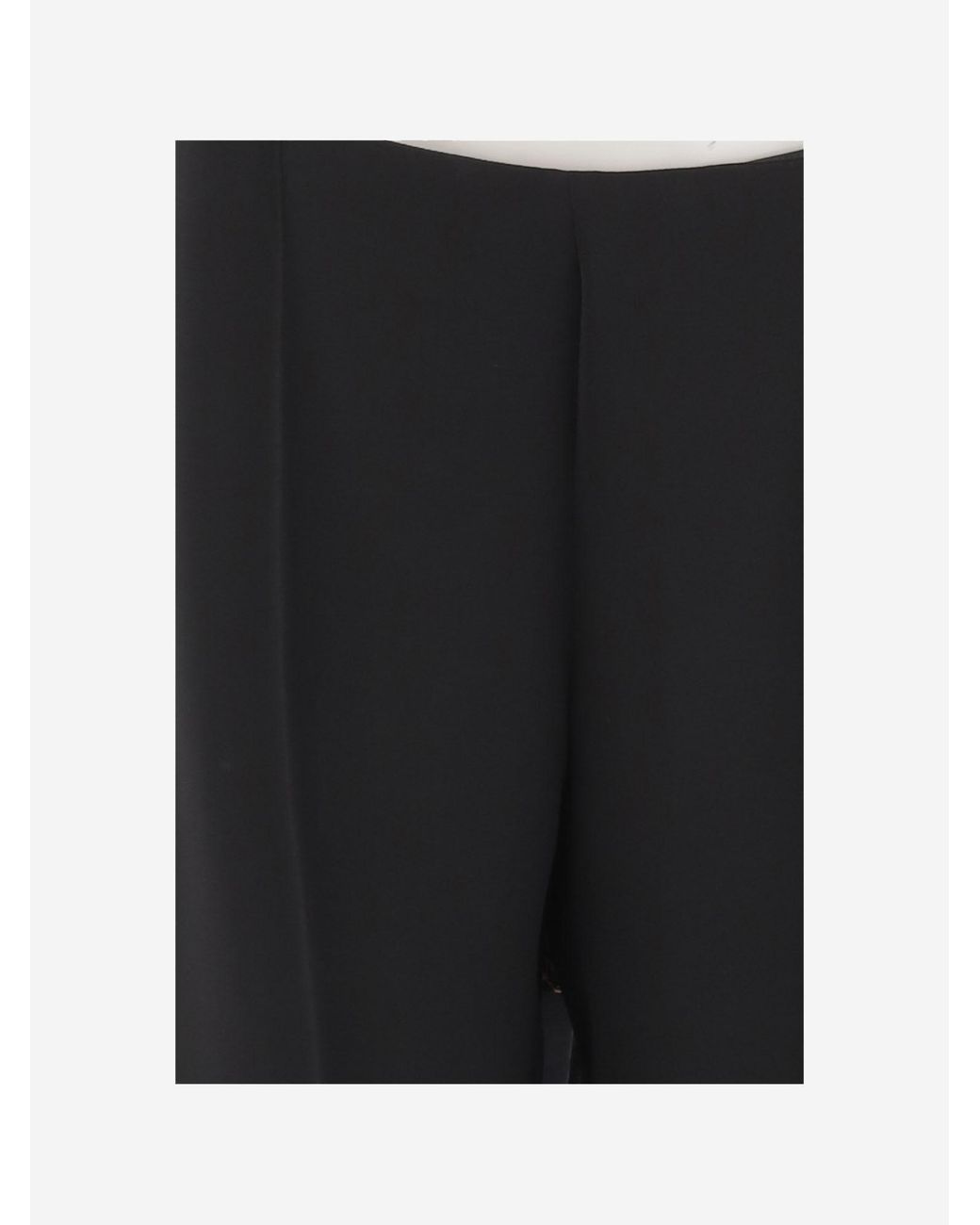 The Row Blue Fabien High-Waist Straight Pants