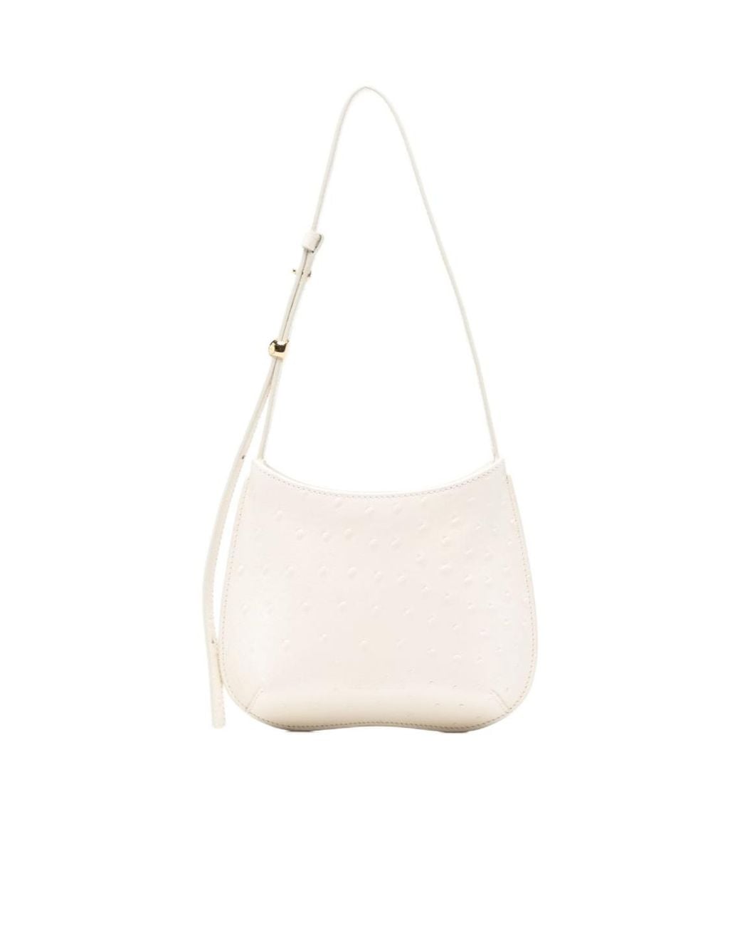 Jacquemus White The Berlingot Small Clasp Bag