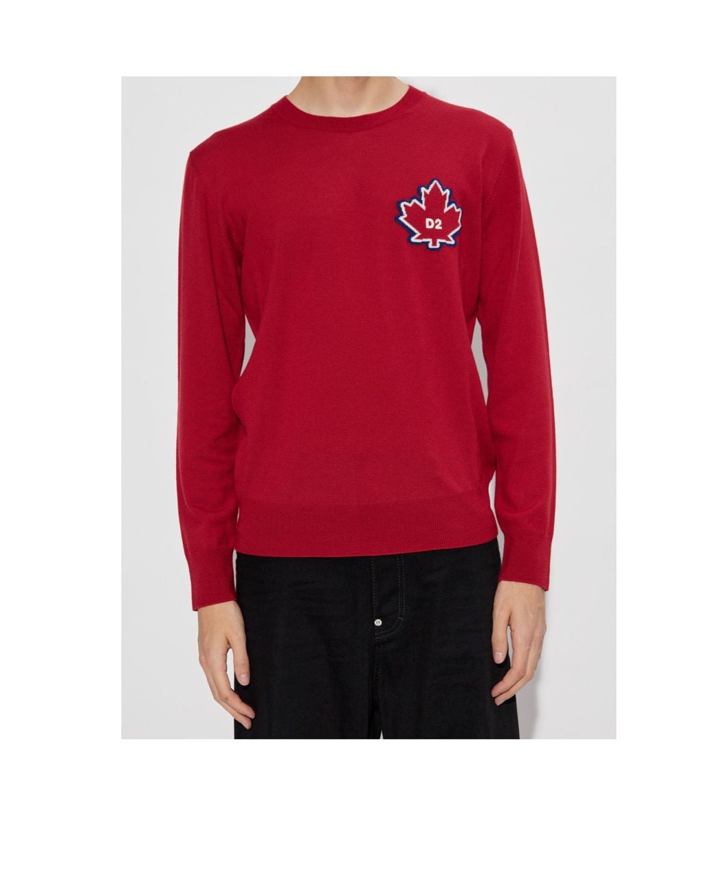 DSquared² Embroidered Logo Jumper for men