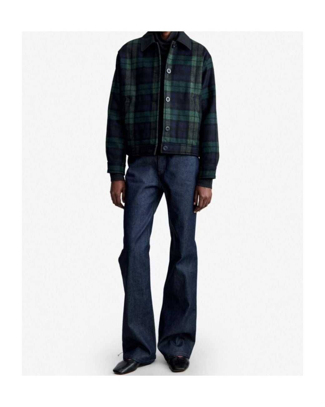 A.P.C. Multicolor Checked Jacket