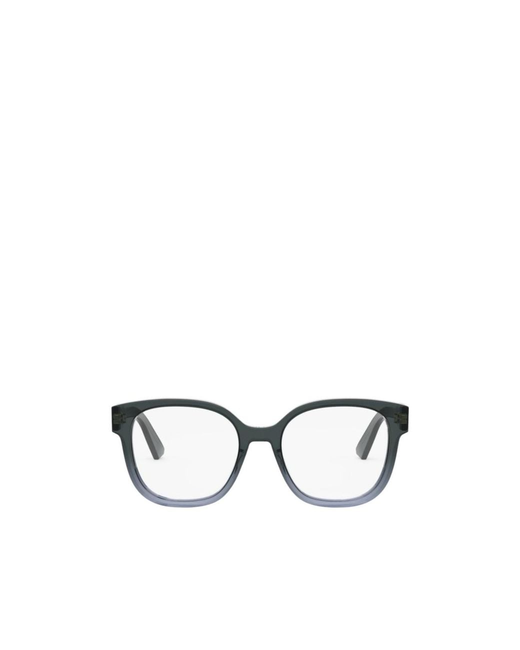 Dior Metallic Eyewear Square Frame Glasses