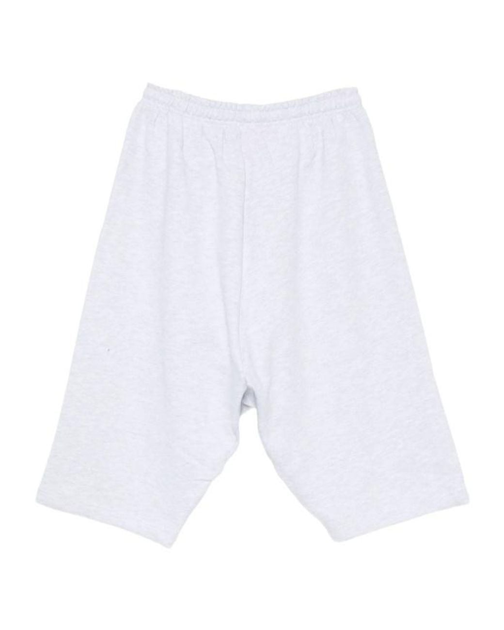 Entire studios White Drawstring Waist Shorts for men