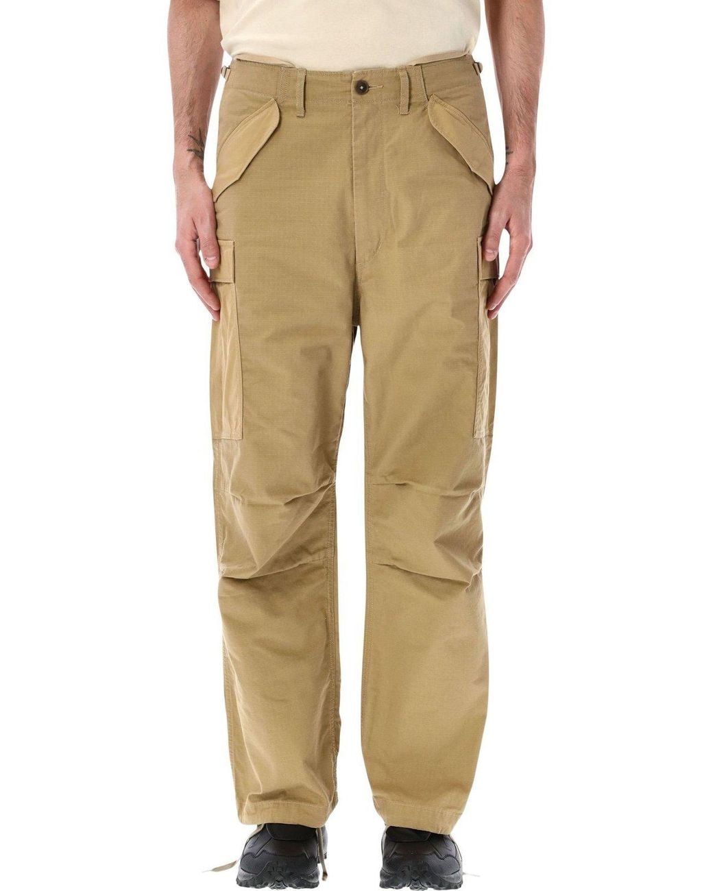 Nanamica Multicolor Relaxed Cargo Pants for men