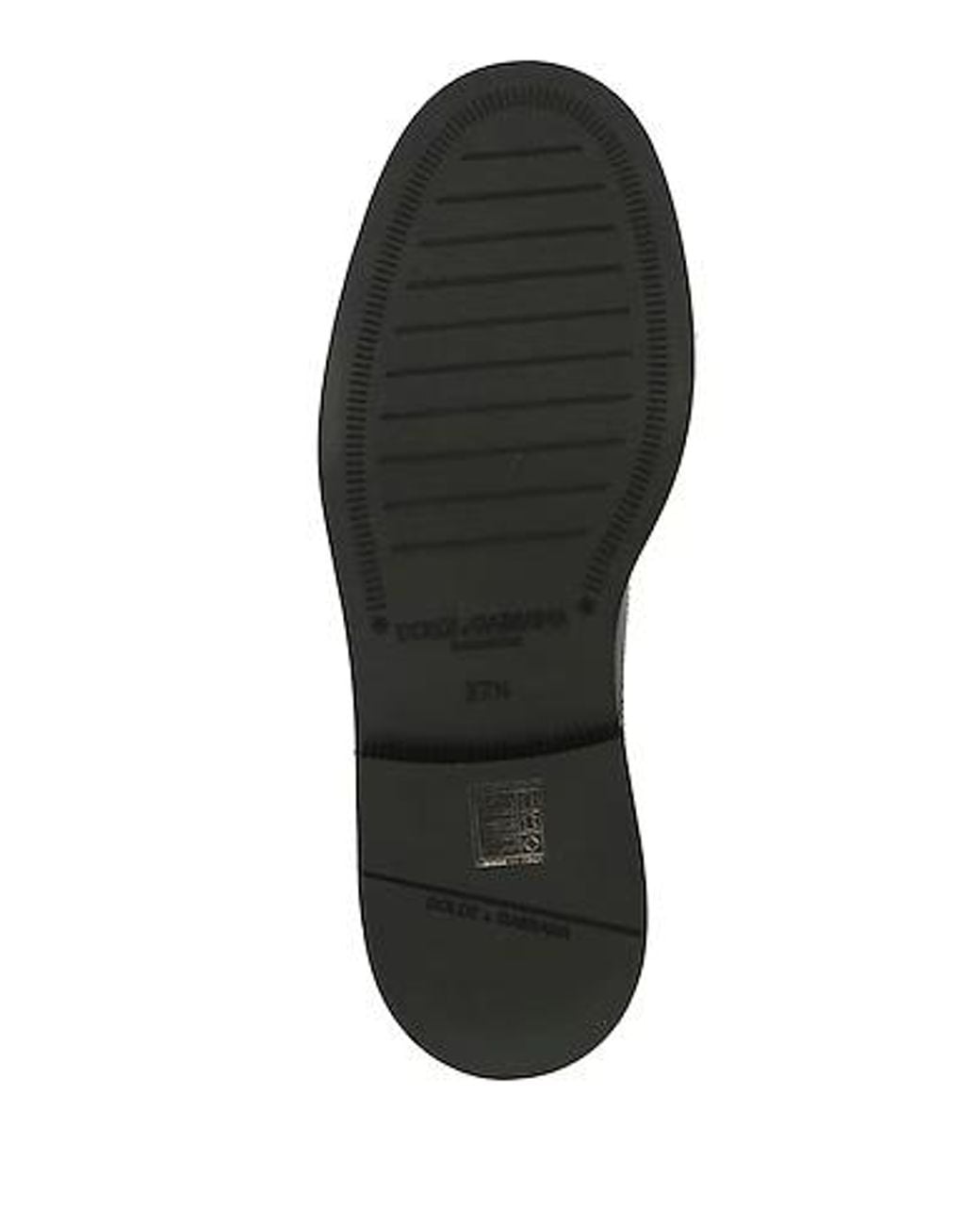Dolce & Gabbana Black Laced Shoes