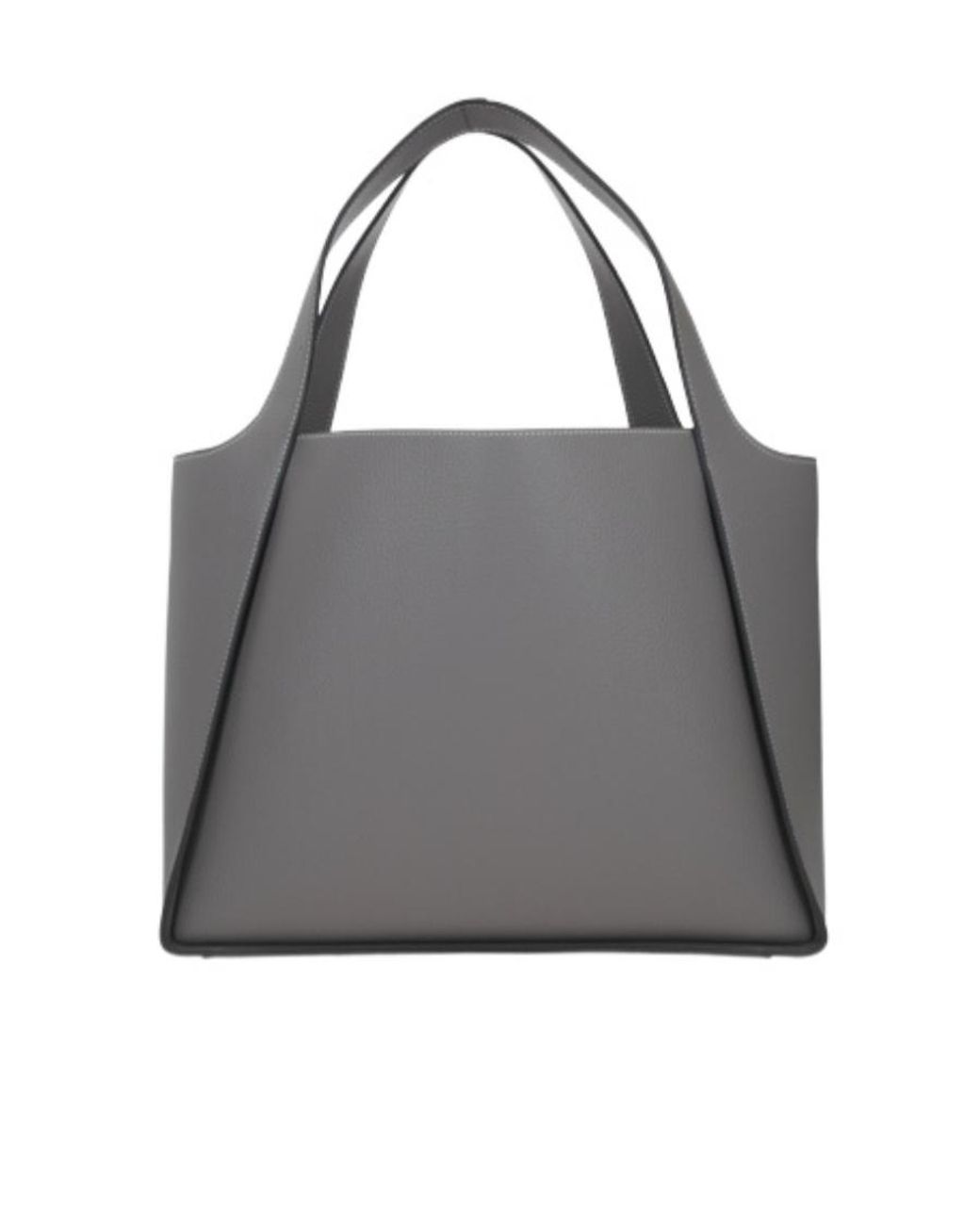 Stella McCartney Gray Stella Logo Top Handle Bag