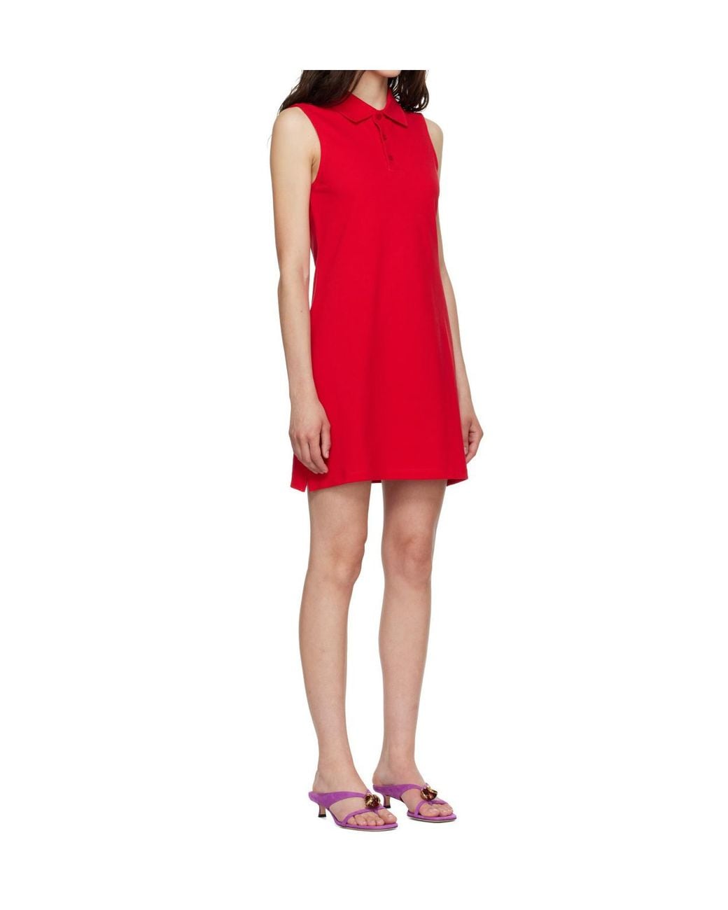 Flore Flore Red Lauren Polo Dress