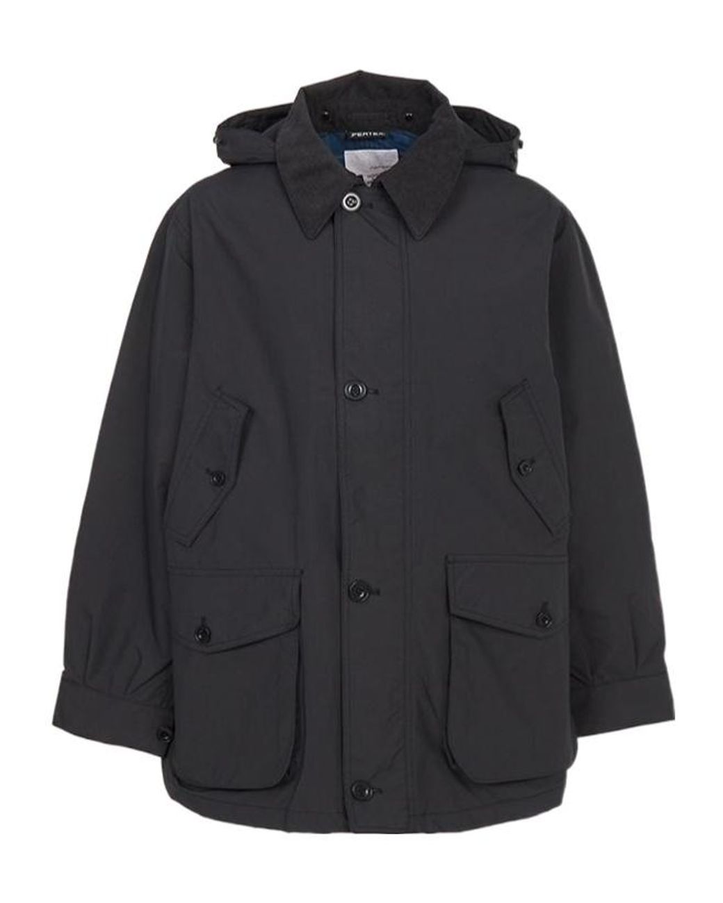 Nanamica Black 2L Pertex Unlimited Field Jacket for men