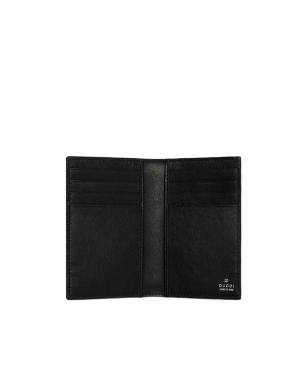 Gucci Black Horsebit Bifold Long Wallet for men