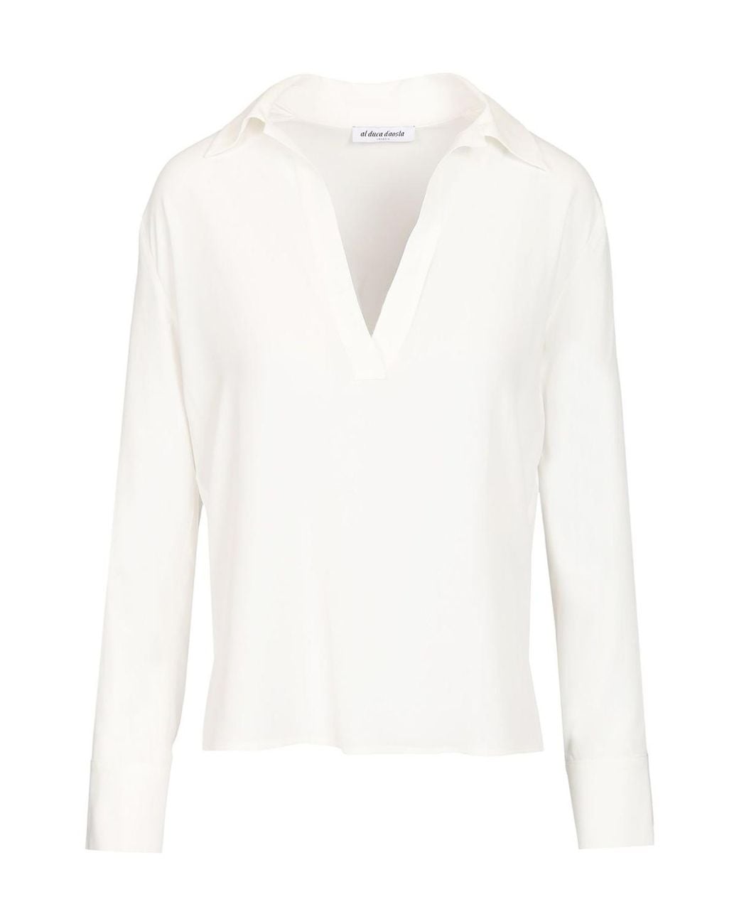 Al Duca D'aosta White Long-Sleeved Tunic