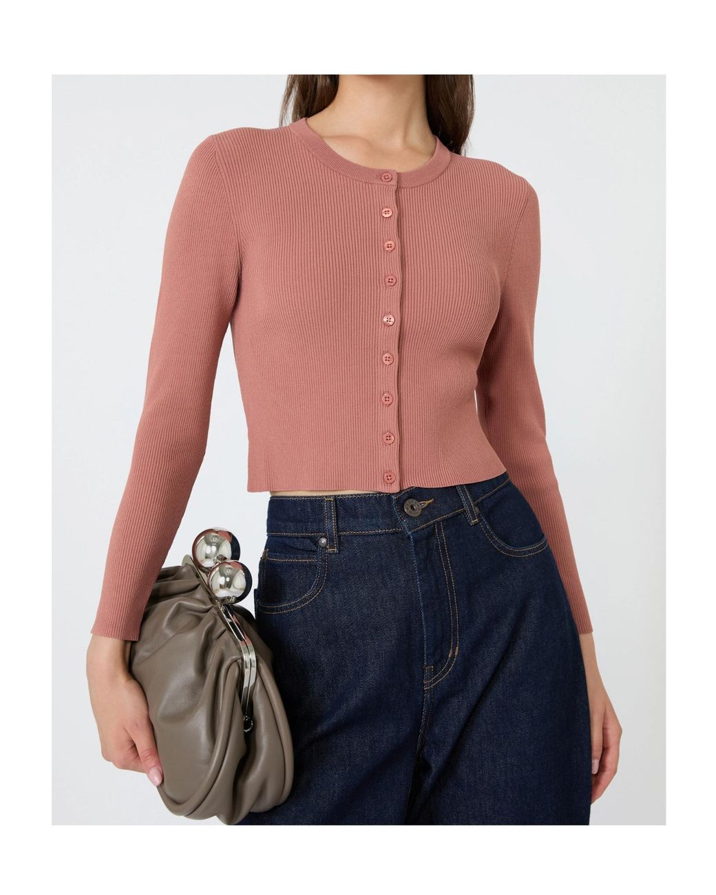 Weekend by Maxmara Pink Cardigan A Costine