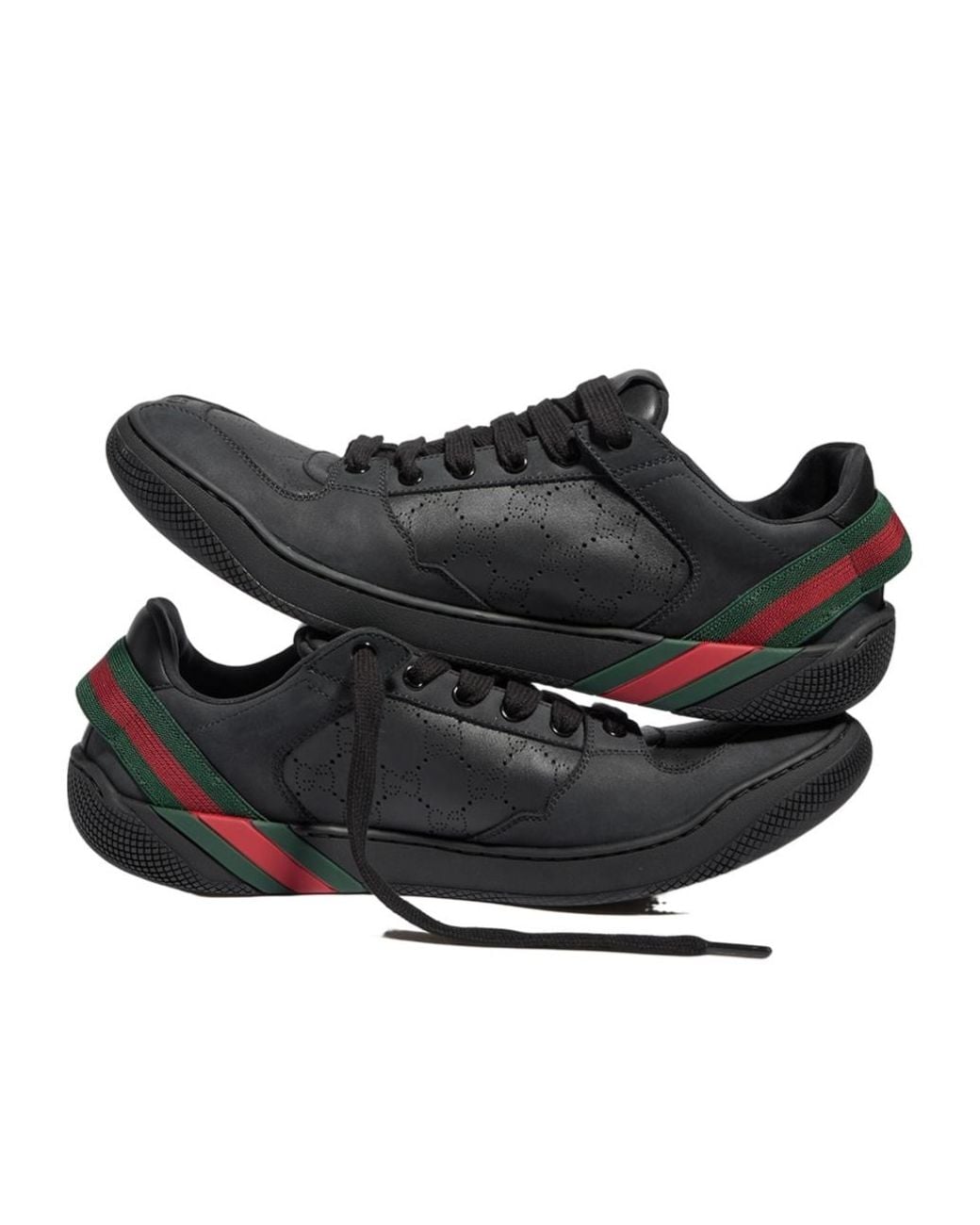 Gucci Black Screener Sneaker for men