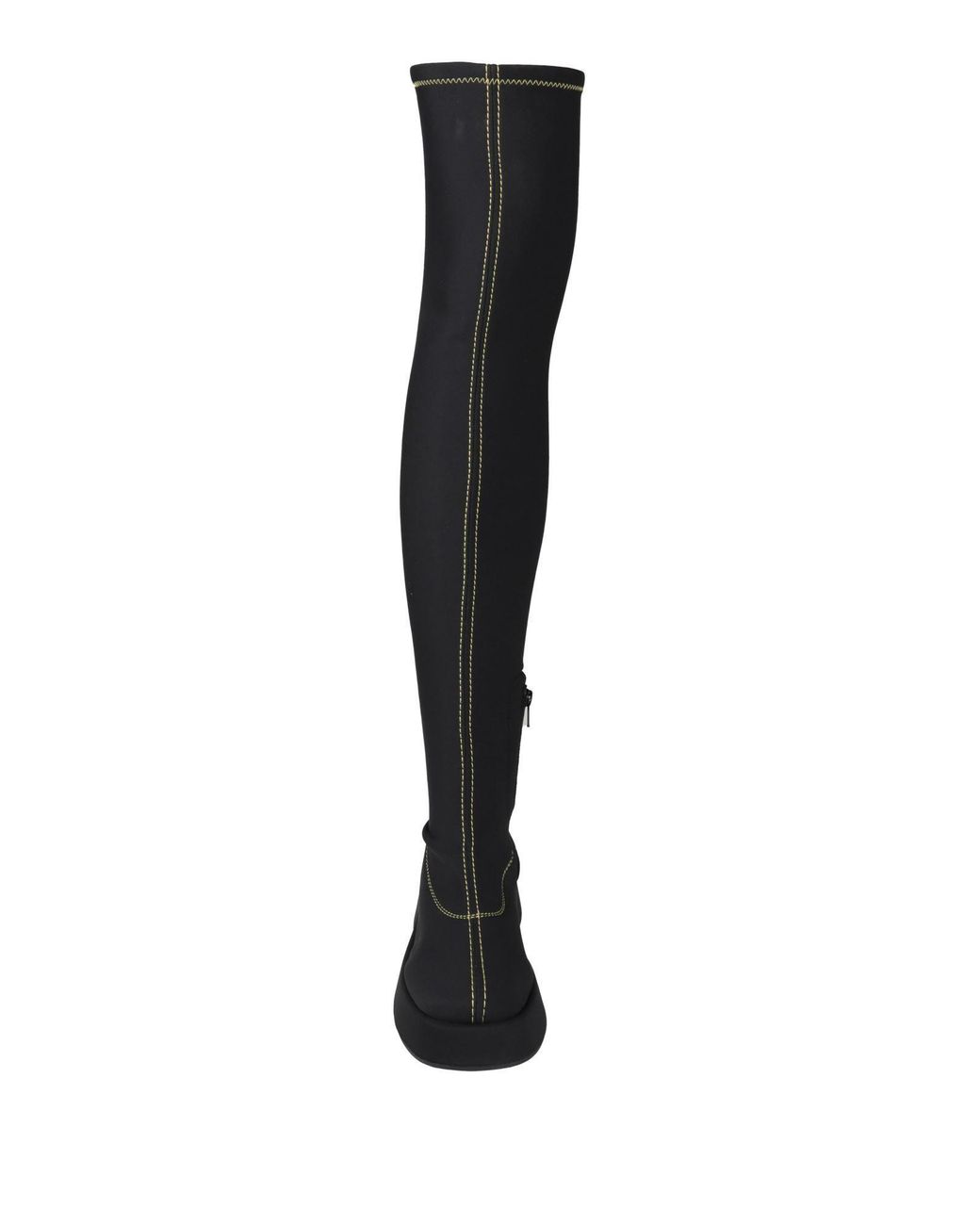 Ganni Black Suede High Boots