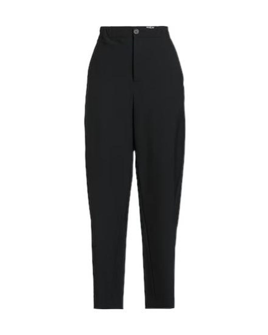 Marni Black High Waist Stretch Tapered Pants