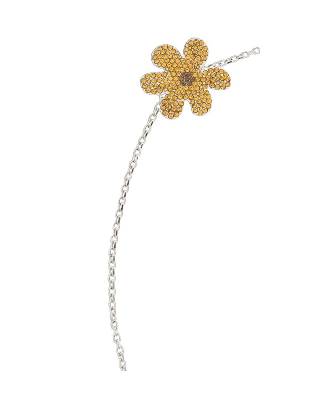 Marni Metallic Daisy Necklace