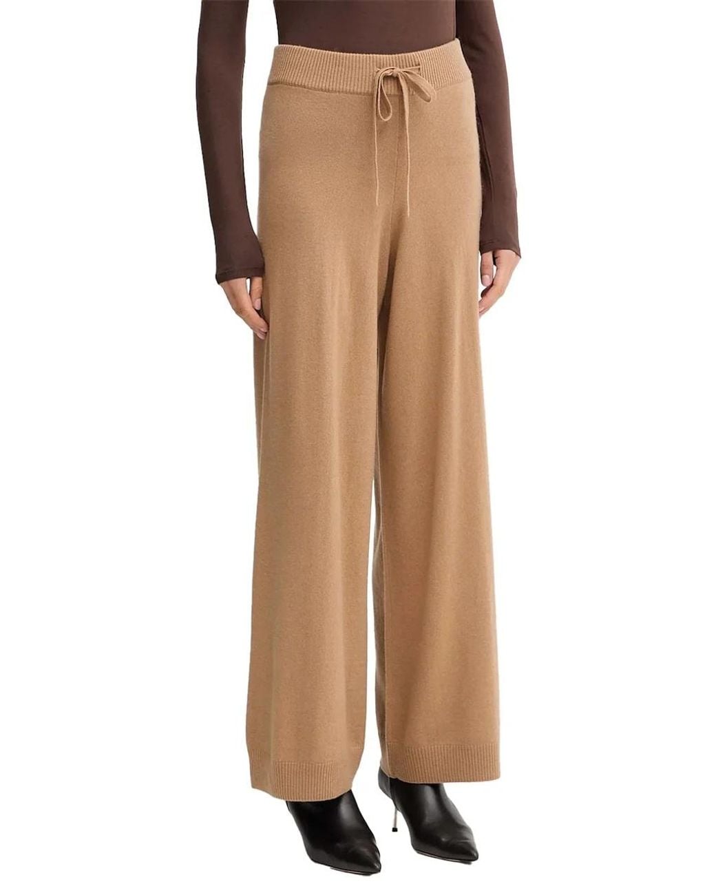 Weekend by Maxmara Natural Drawstring Casual Pants