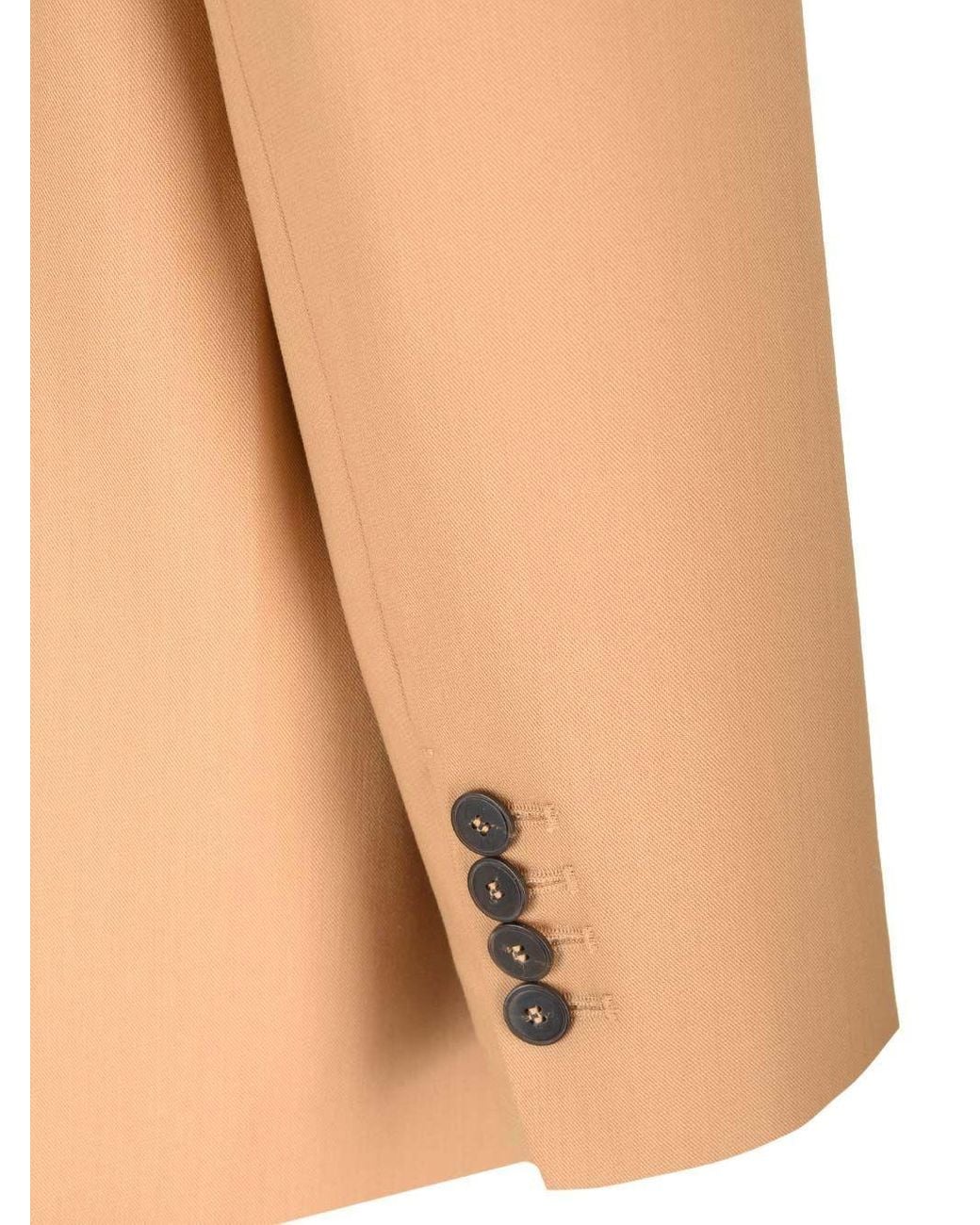 Forte_forte Natural Twill Single-Breasted Jacket
