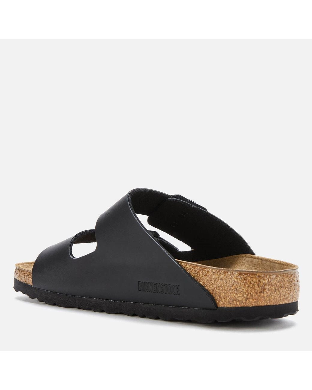 Birkenstock Black Two-Strap Slide Sandals
