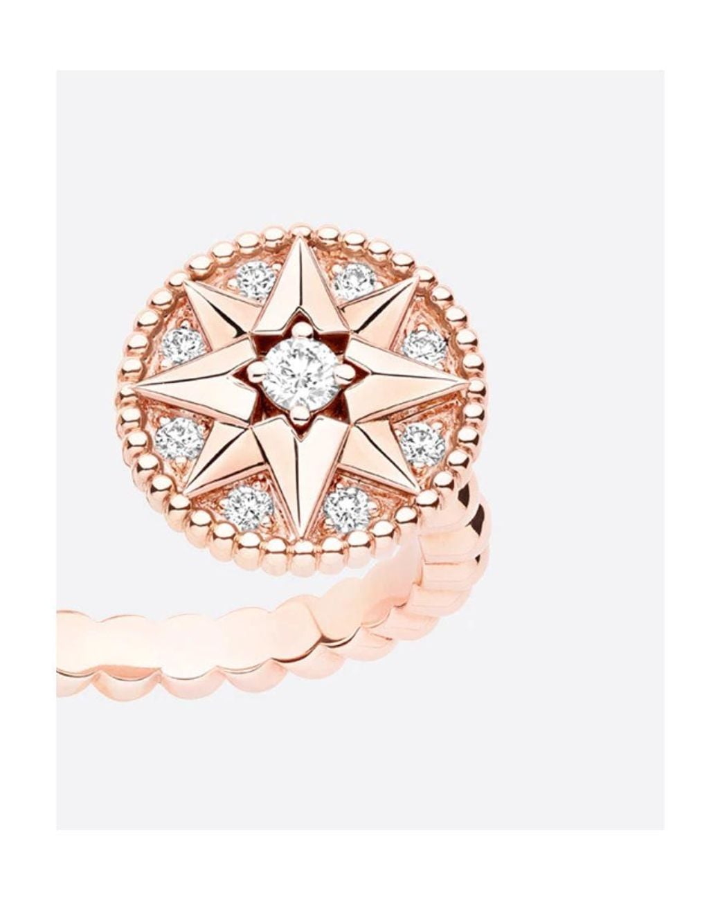 Dior Multicolor Rose Des Vents Ring