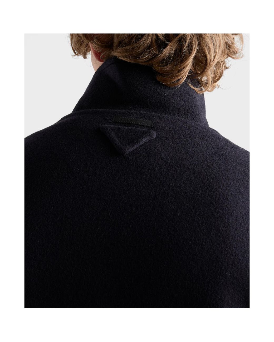Prada Blue Cashmere Blouson Jacket for men