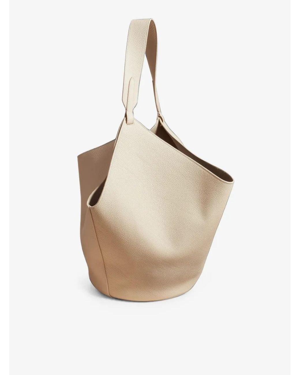 Khaite Natural Medium Lotus Shoulder Bag