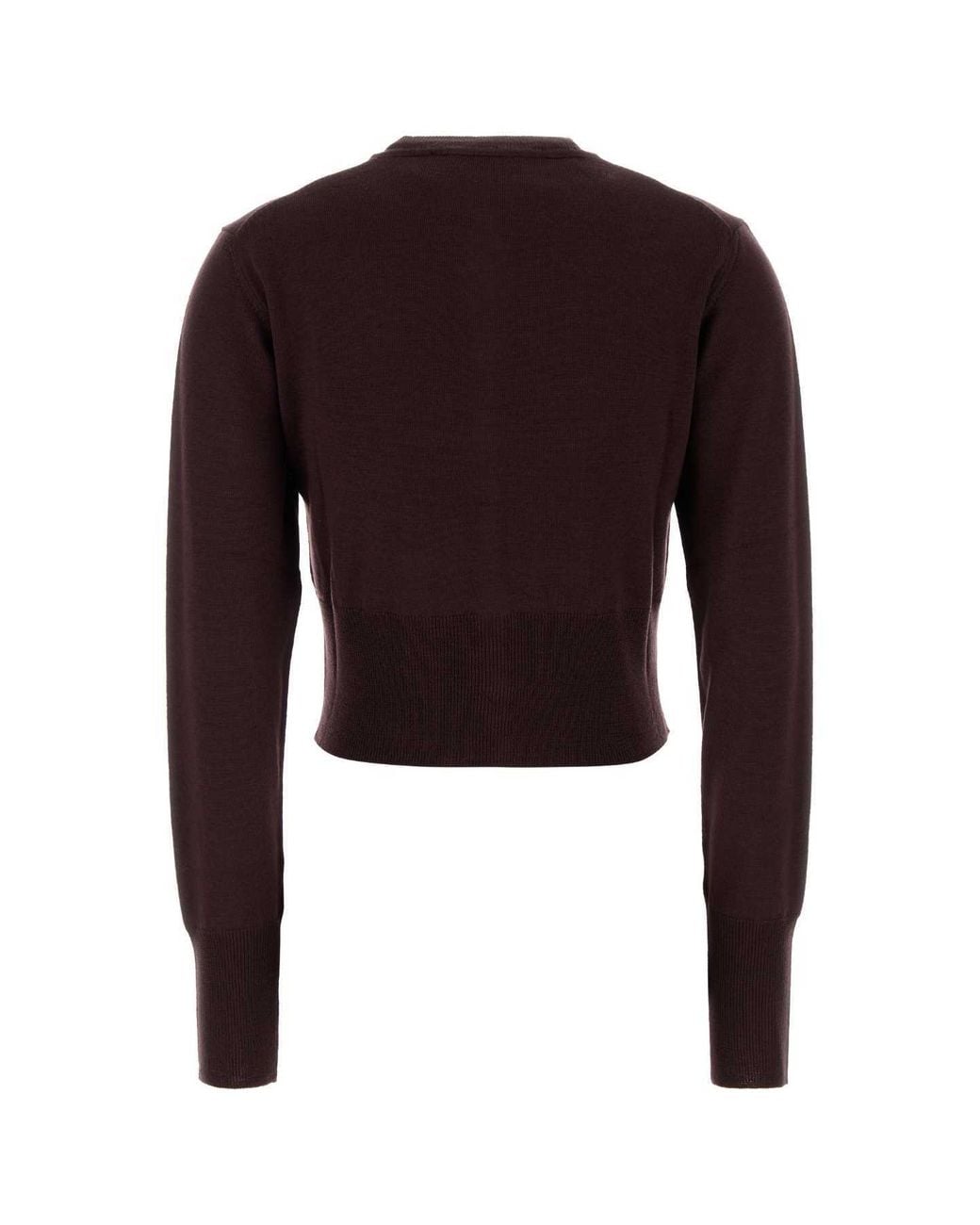 Vivienne Westwood Red Bea Cropped Cardigan