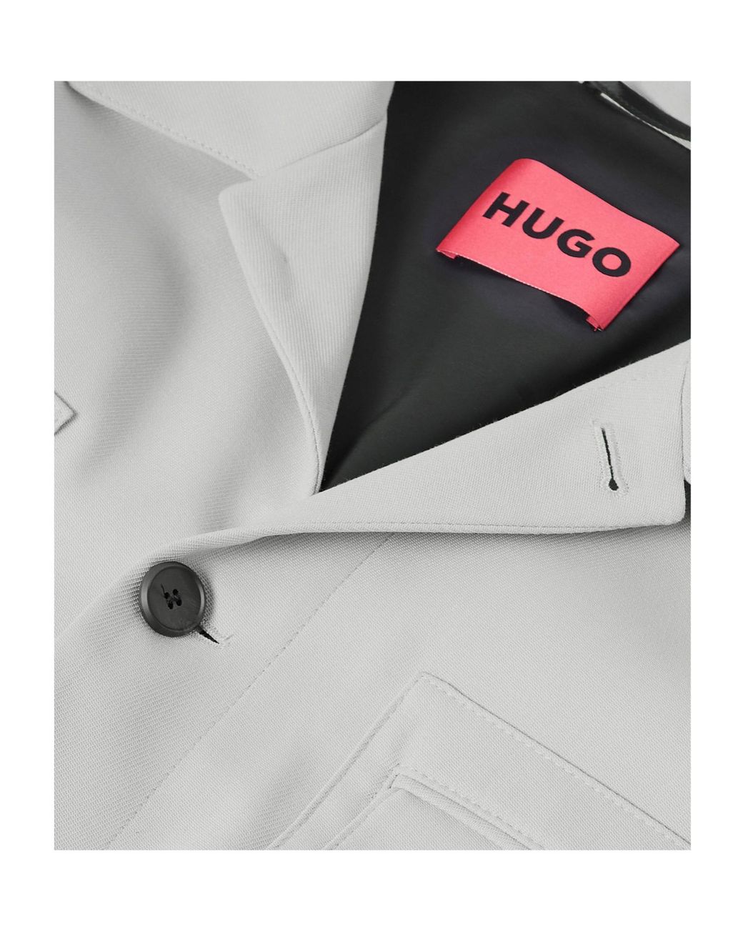 Boss Gray Suit Jacket for men