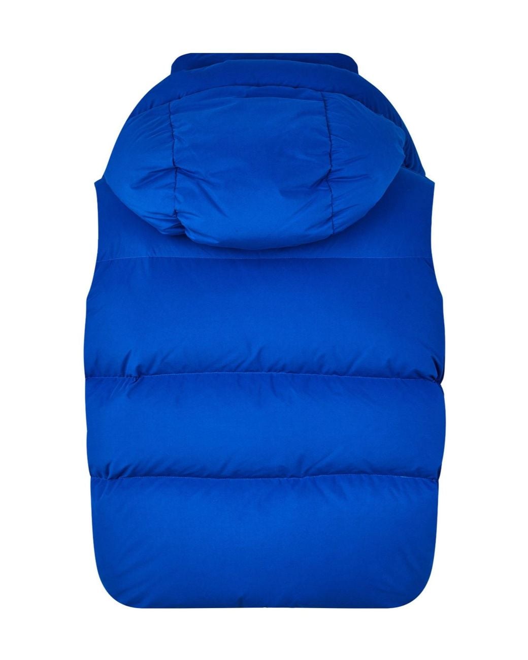 Off-White c/o Virgil Abloh Blue Straight Loose Fit Down Vest for men