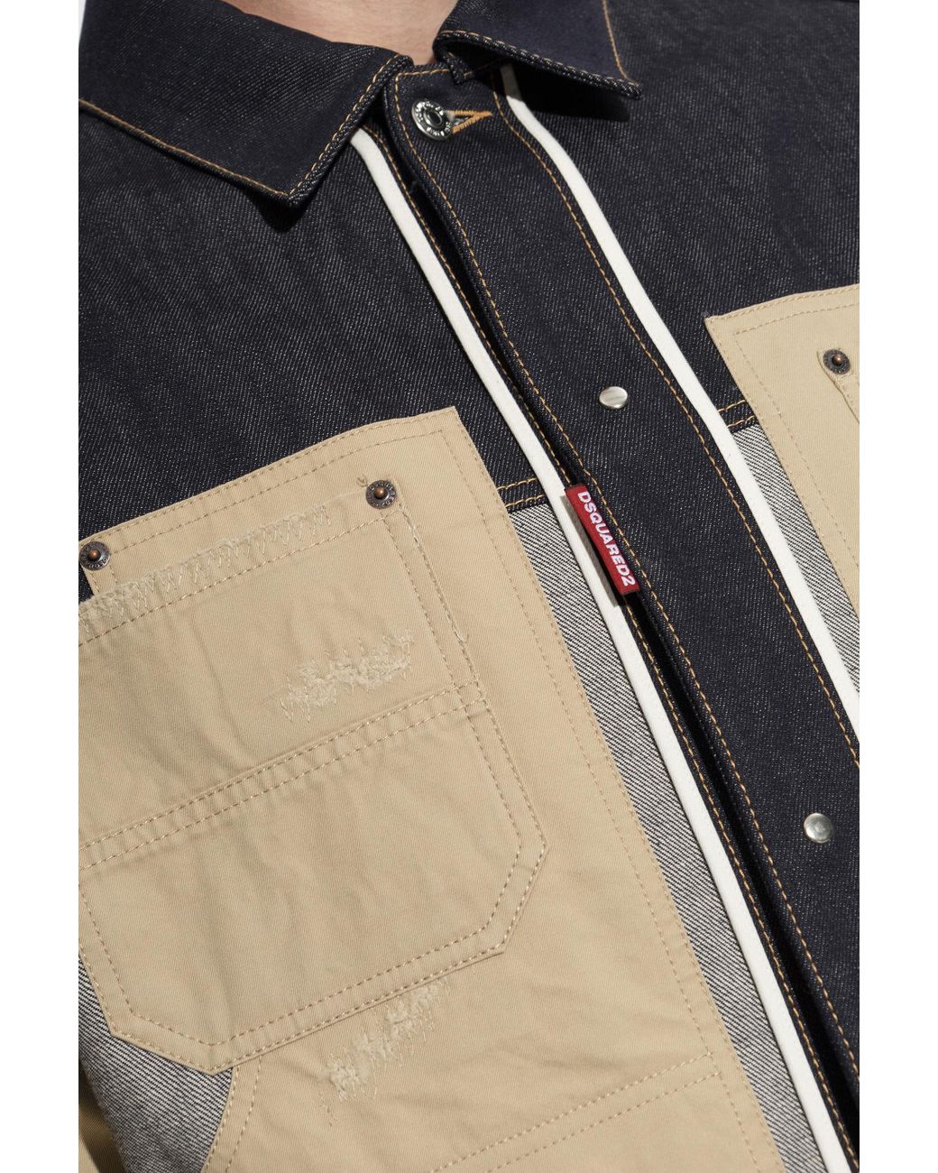 DSquared² Blue Denim Jackets for men
