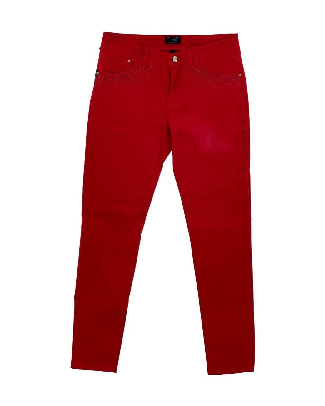 Armani Jeans Red Logo Jeans