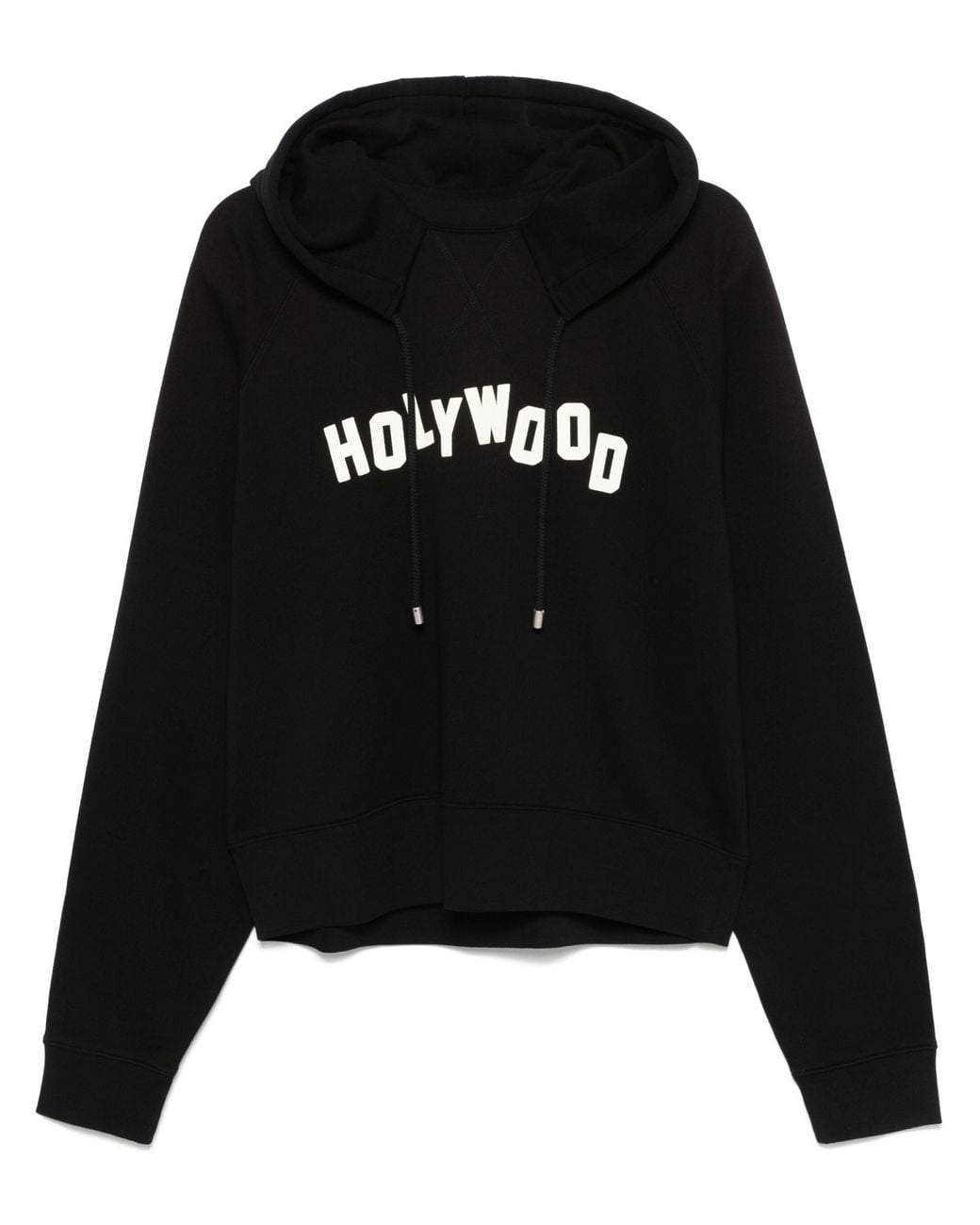 Loewe Black Holywood-Print Hoodie for men