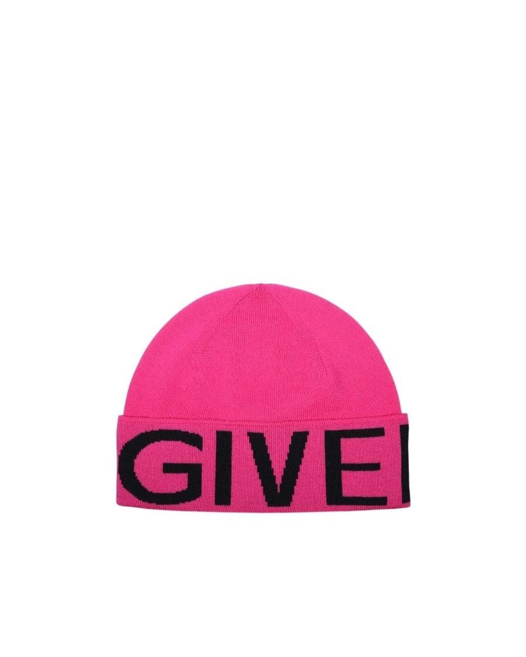 Givenchy Pink Logo Hat for men